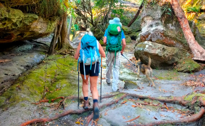 Srah Damrei, Phnom Koulen, le Mont Sacré de Koulen, Trekking sur le Mont Koulen, Le mystère de Mont Koulen, L'exploration sur le Mont Koulen, le Mont Mahendraparavata