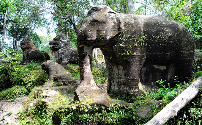 Phnom Koulen, le Mont de Mahendraparavata